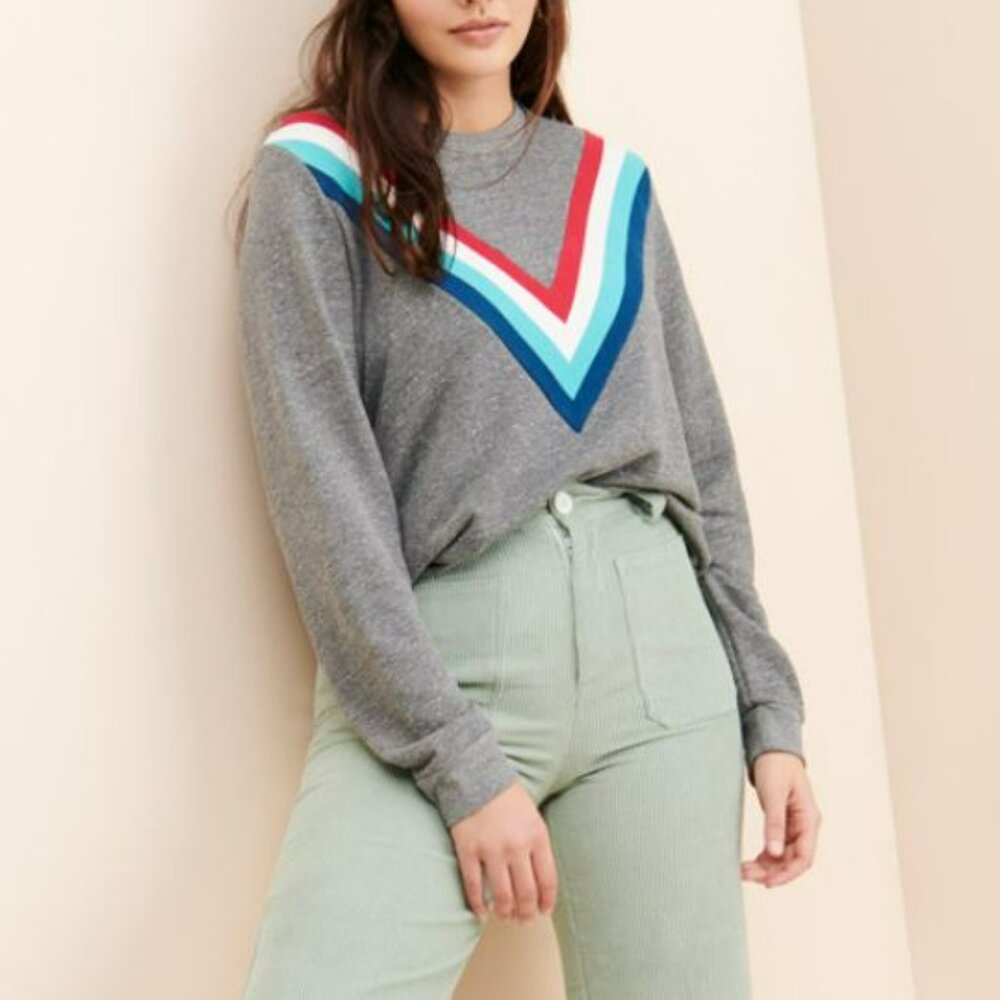 Sol Angeles Chevron Pullover - Size Medium